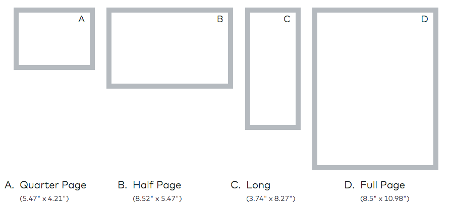 Flyer size options Advance Reprographics